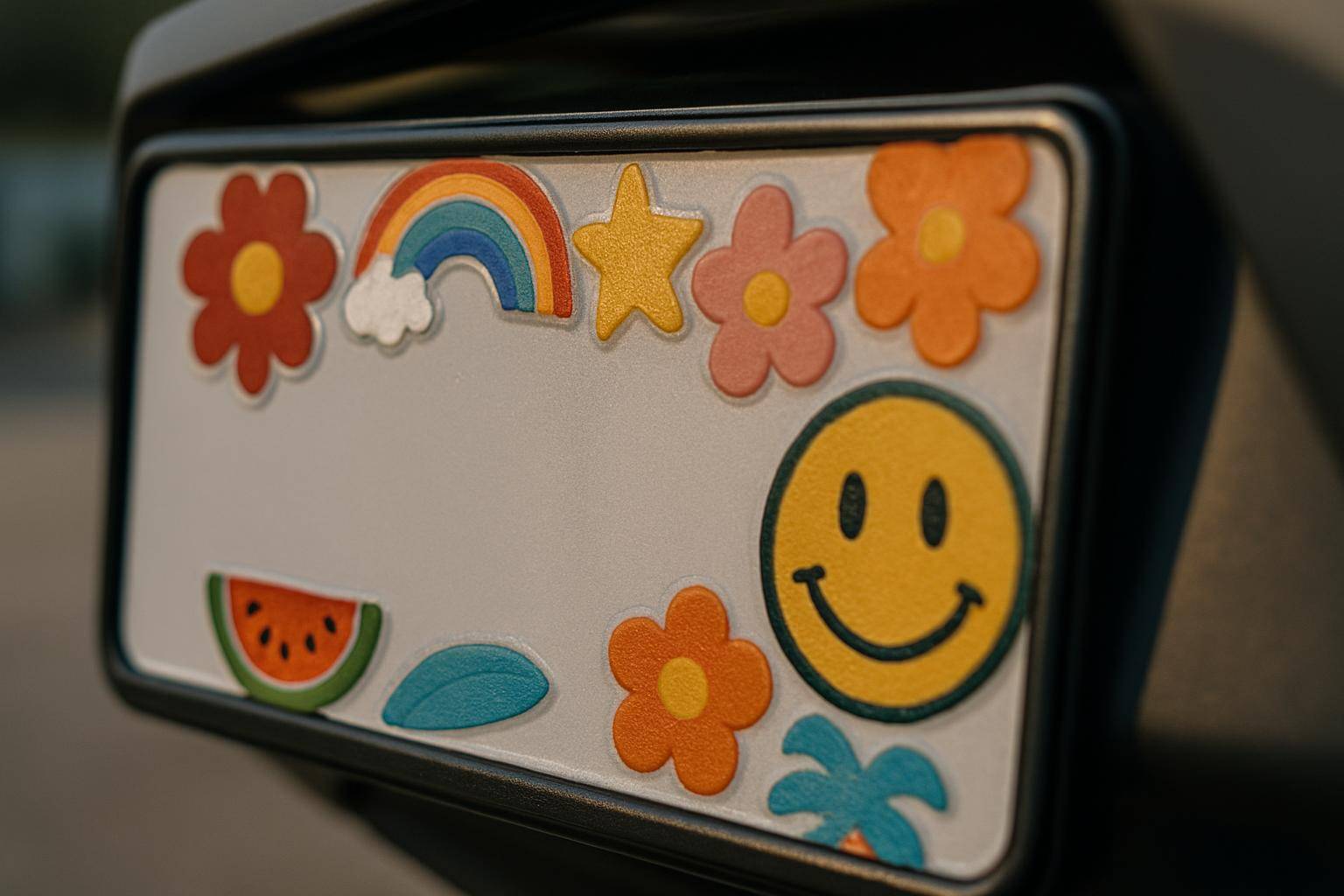 Naklejki na tablice rejestracyjne – skuteczna reklama na każdym pojeździe