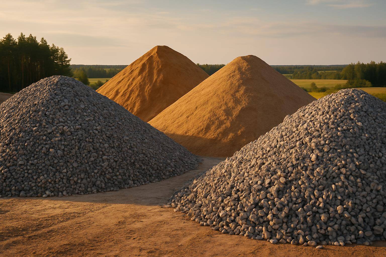 Kruszywa naturalne w budownictwie na Podlasiu – przegląd surowców i ich zastosowań